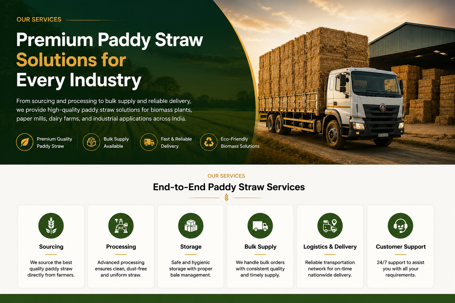 Paddy Straw